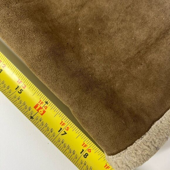 Men's Aeropostale Tan Zipper Front Lined Coat Size L - Picture 16 of 16